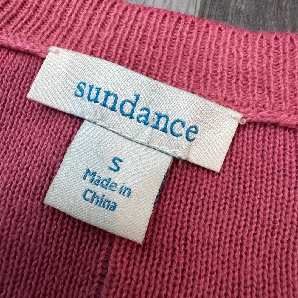 Sundance Catalog Cece V Neck Lightweight Sweater Small Boho Exposed Seams Small - Picture 6 of 6